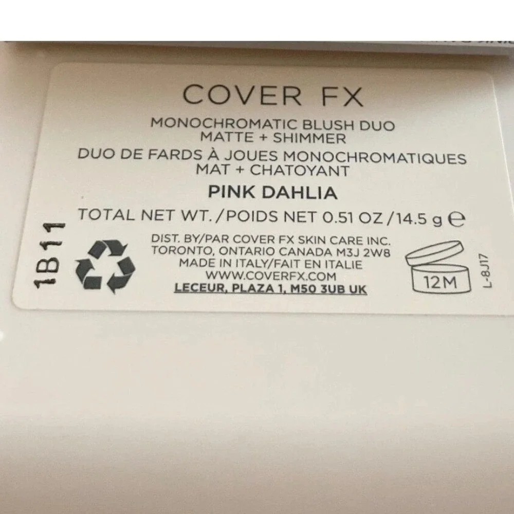 COVER FX monochromatic blush